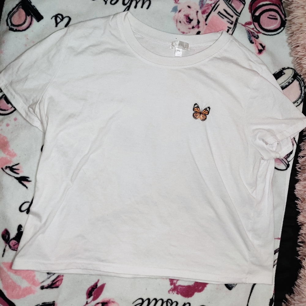 Zaful butterfly shirt